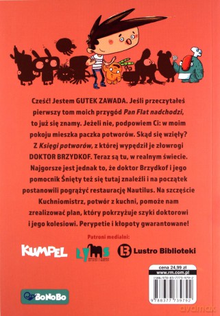 Obronić Nautiliusa Gutek i Potwory (Tom 2) - Jaume Copons, Liliana Fortuny [KSIĄŻKA]