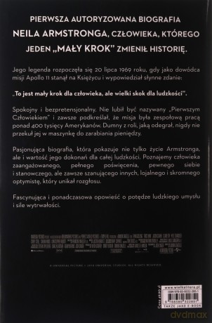 Pierwszy Człowiek Historia Neila Armstronga - James R. Hansen [KSIĄŻKA]