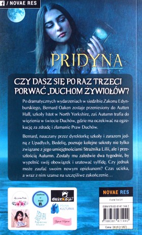 Pridyna Duchy Żywiołów (Tom 3) - Agata Julia Prosińska [KSIĄŻKA]