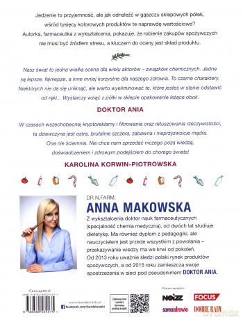 Smart Shopping Kupuj Świadomie Żyj Zdrowiej - Anna Makowska [KSIĄŻKA]