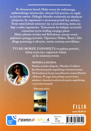 Tylko Morze Zapamięta - Monika A. Oleksa [KSIĄŻKA]