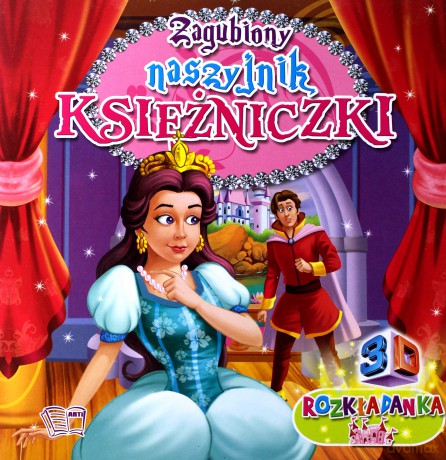 Zagubiony Naszyjnik Księżniczki Rozkładanki 3D [KSIĄŻKA]