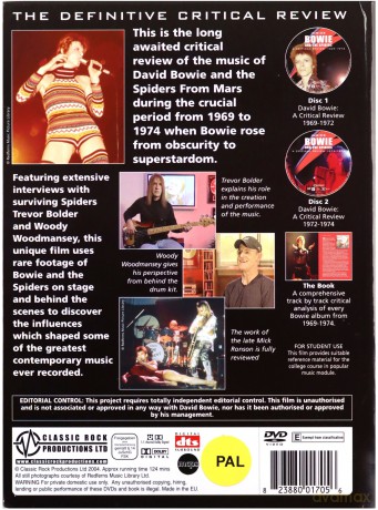 Bowie: The Definitive Critical Review (booklet) [2DVD]