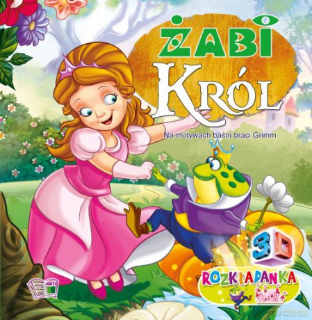 Żabi Król Rozkładanki 3D [KSIĄŻKA]