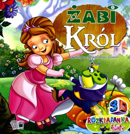 Żabi Król Rozkładanki 3D [KSIĄŻKA]