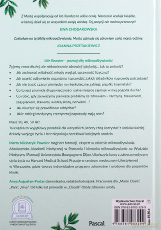 Żyj 120 Lat Czyli Moc Mikroodżywiania - Marta Mieloszyk-Pawelec, Anna Augustyn-Protas [KSIĄŻKA]