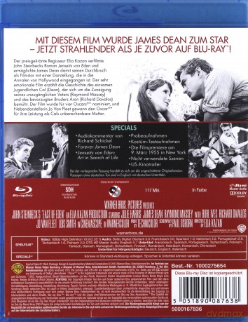 Na wschód od Edenu [Blu-Ray]