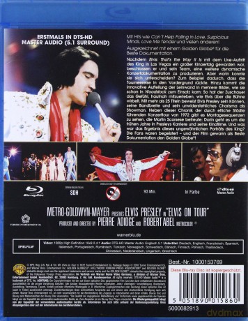 Elvis Presley: Elvis on Tour [Blu-Ray]