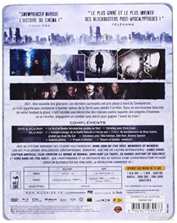 Snowpiercer (Snowpiercer: Arka przyszłości) (steelbook) [Blu-Ray]+[DVD]
