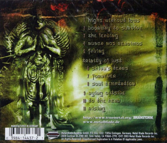 Brainstorm: Soul Temptation [CD]