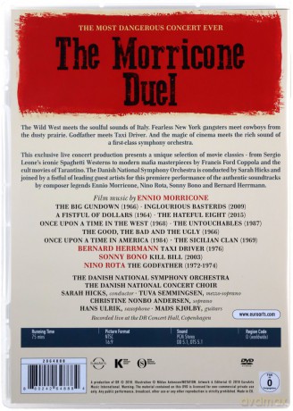 Semmingsen & Ulrik & Danish National Symphony Orchestra & Hicks: Euroarts - The Morricone Duel - The Most Dangerous Concert Ever - Enio Morricone, Bernard Herrmann, Sonny Bono, Nino Ro [DVD]