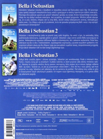 Bella i Sebastian. Trylogia [3DVD]