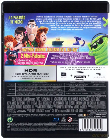 Hotel Transylvania 3: Summer Vacation [Blu-Ray 4K]+[Blu-Ray]