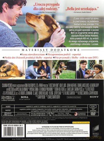 O psie, który wrócił do domu (booklet) [DVD]