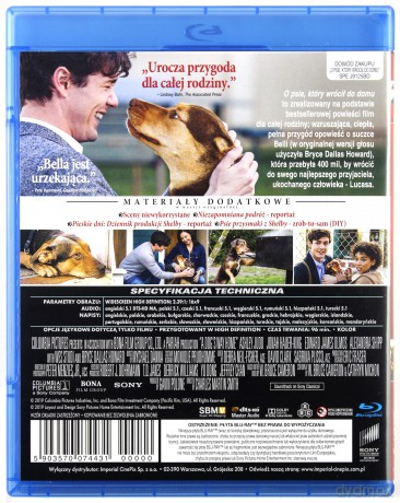 O psie, który wrócił do domu [Blu-Ray]