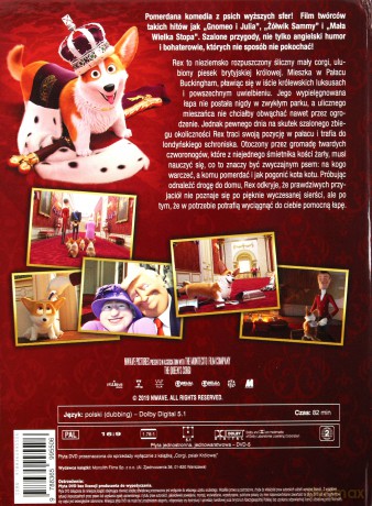 Corgi, psiak królowej (booklet) [DVD]