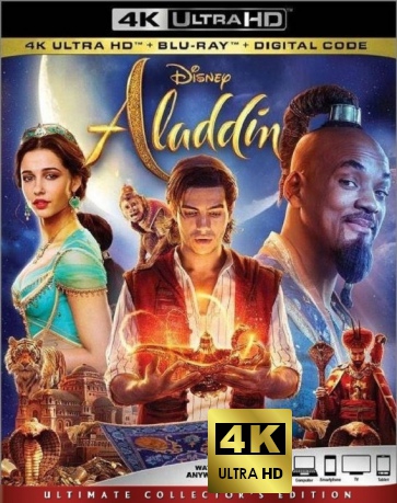 Aladdin (Aladyn) (Disney) [Blu-Ray 4K]+[Blu-Ray]