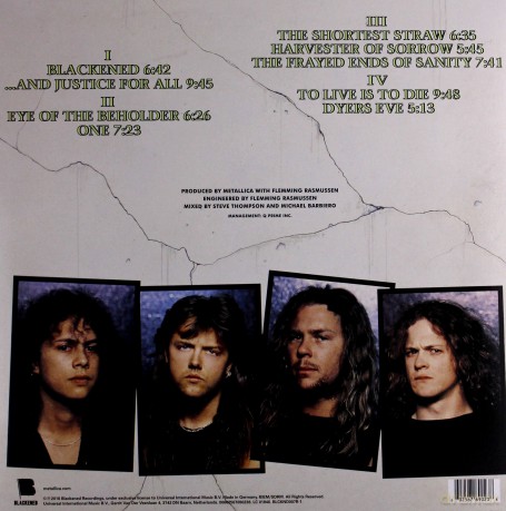 Metallica: ..and Justice For All (Remastered) [2xWinyl]