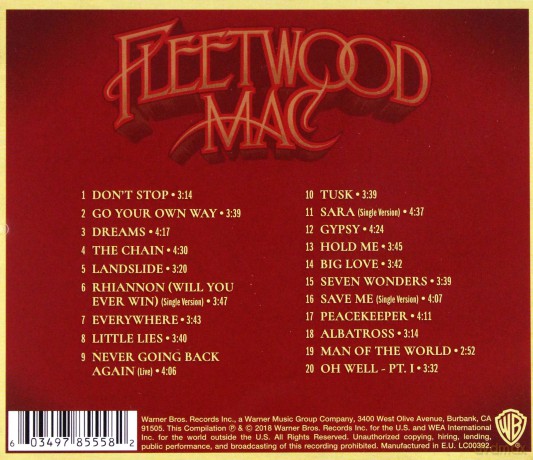 Fleetwood Mac: 50 Years - Don't Stop [CD]
