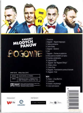 Kabaret Młodych Panów: Bogowie [DVD]