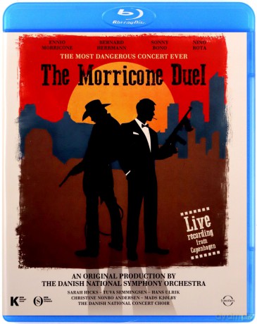 Semmingsen & Ulrik & Danish National Symphony Orchestra & Hicks: Euroarts - The Morricone Duel - The Most Dangerous Concert Ever / Ennio Morricone, Bernard Herrmann, Sonny Bono, Ninoota [Blu-Ray]