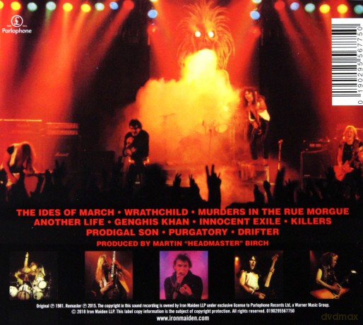 Iron Maiden: Killers [CD]