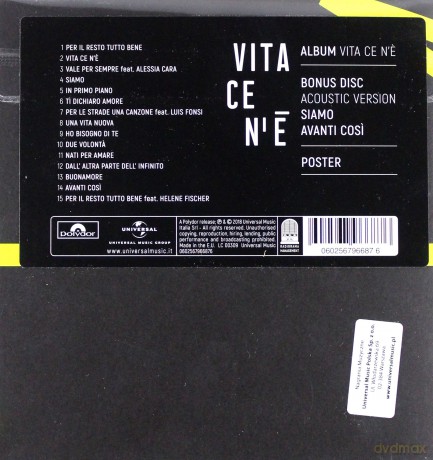 Eros Ramazzotti: Vita Ce N'e (Deluxe) [2CD]