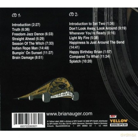 Brian Auger's Oblivion Express: Live... [2CD]