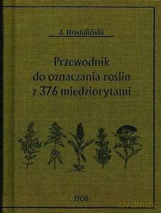 Przewodnik do oznaczania roślin z 376 miedziorytami - Józef Rostafiński [KSIĄŻKA]