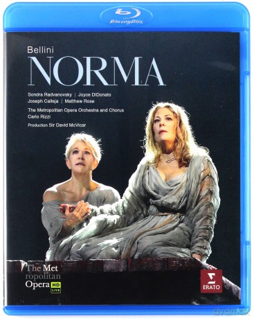 Didonato & Radvanovsky & Calleja & Metropolitan Opera House Orchestra & Rizzi: Bellini: Norma (Met Live Recording) [Blu-Ray]