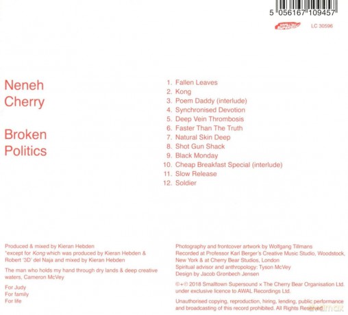 Neneh Cherry: Broken Politics [CD]