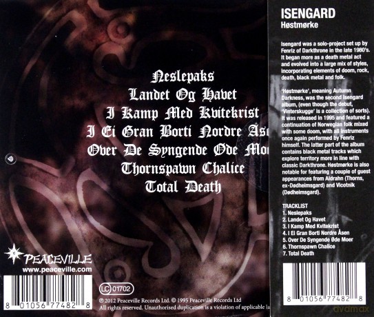 Isengard: Hostmorke [CD]