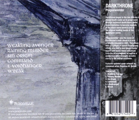 Darkthrone: Plaguewielder [CD]