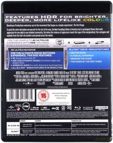 Pierwsza noc oczyszczenia [Blu-Ray 4K]+[Blu-Ray]