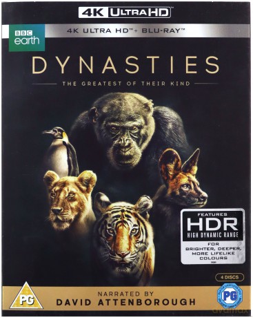 Dynasties BBC Earth [2xBlu-Ray 4K]+[2xBlu-Ray]