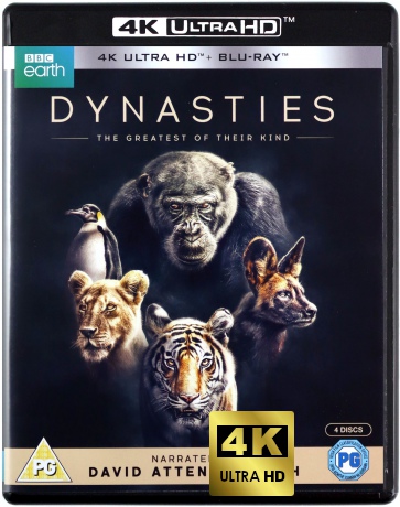 Dynasties BBC Earth [2xBlu-Ray 4K]+[2xBlu-Ray]