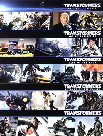 Transformers: Kolekcja: Transformers / Transformers: Wiek zagłady / Transformers 3 / Transformers: Zemsta upadłych / Transformers: Ostatni Rycerz (Transformers / Transformers: Zemsta upadłych / Transformers 3 / Transformers: Wiek zagłady / Transformers 5: