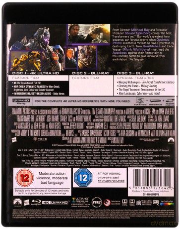 Transformers: Kolekcja: Transformers / Transformers: Wiek zagłady / Transformers 3 / Transformers: Zemsta upadłych / Transformers: Ostatni Rycerz (Transformers / Transformers: Zemsta upadłych / Transformers 3 / Transformers: Wiek zagłady / Transformers 5: