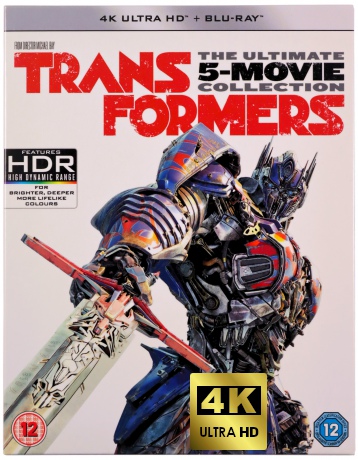 Transformers: Kolekcja: Transformers / Transformers: Wiek zagłady / Transformers 3 / Transformers: Zemsta upadłych / Transformers: Ostatni Rycerz (Transformers / Transformers: Zemsta upadłych / Transformers 3 / Transformers: Wiek zagłady / Transformers 5: