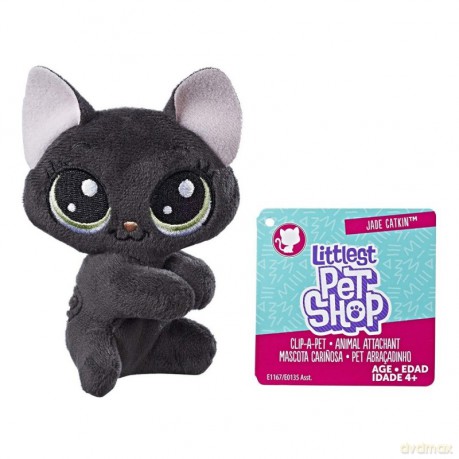 Pluszowe przypinki Littlest Pet Shop Catkin