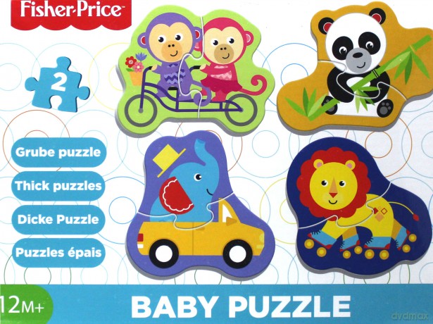 Puzzle Baby Classic - Radosne zwierzątka