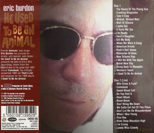 Eric Burdon: He Used To Be An Animal [2CD]