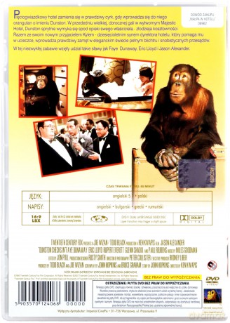 Małpa w hotelu [DVD]