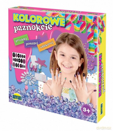 Zestaw do manicure Kolorowe paznokcie