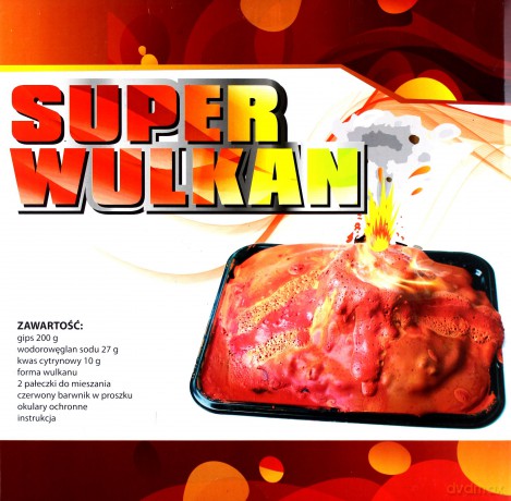 Zestaw edukacyjny - Super wulkan