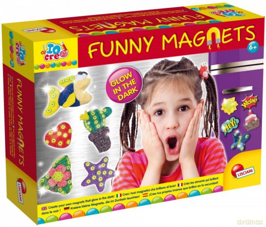 Zestaw kreatywny IO CREO - Zabawne magnesy