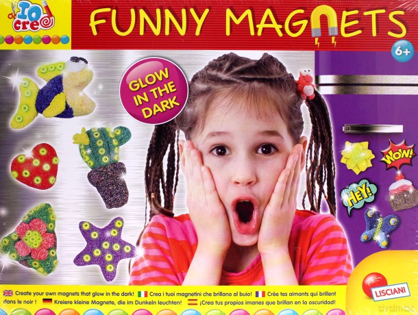 Zestaw kreatywny IO CREO - Zabawne magnesy