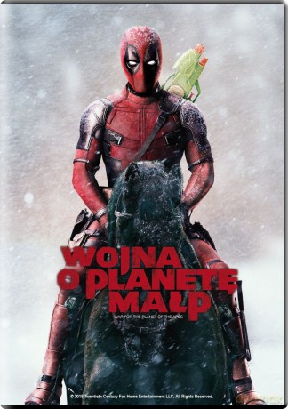 Wojna o planetę małp (Deadpool Classic Movie Covers) [DVD]