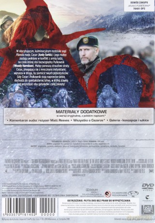 Wojna o planetę małp (Deadpool Classic Movie Covers) [DVD]