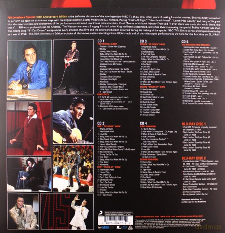 Elvis Presley: Elvis: '68 Comeback Special: (50th Anniversary Edition) [2xBlu-Ray]+[5CD]